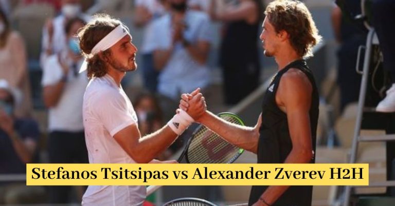 Stefanos Tsitsipas vs Alexander Zverev H2H